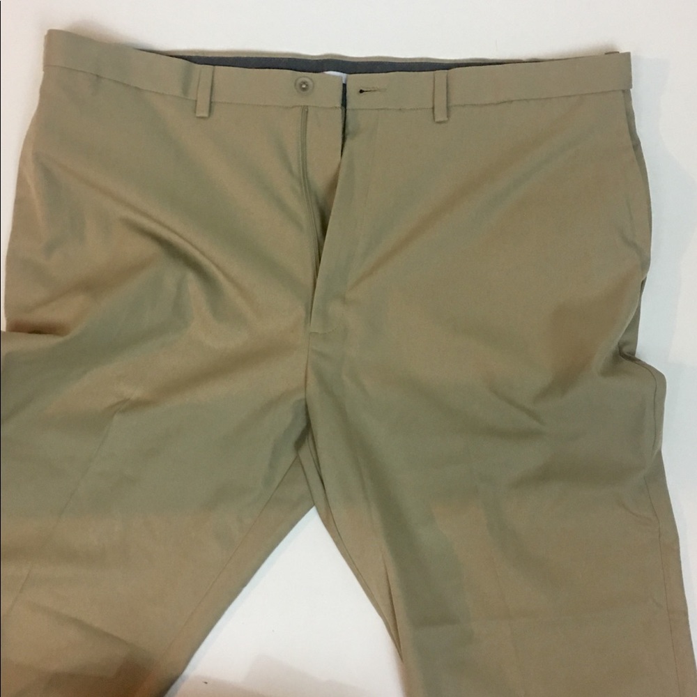 44x30 khaki pants Haggar classic fit